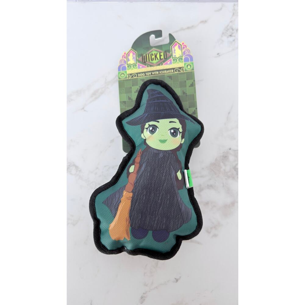 Wicked 9’" Dog Squeaker Toy - Elphaba Wicked Witch - NEW
